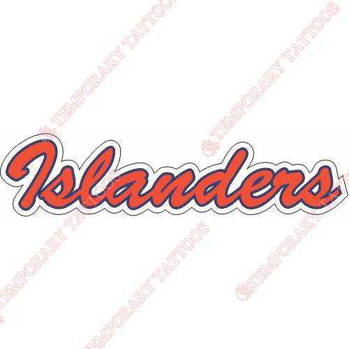 New York Islanders Customize Temporary Tattoos Stickers NO.231